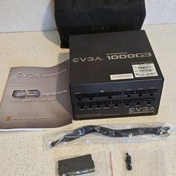 EVGA 1000w G3 ATX PSU 80+ Gold Certified