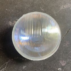 H4 glass headlight housing (clear or opalescent) 5 1/2 inches