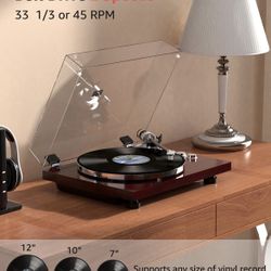 Retrolife Vintage Bluetooth Record Player