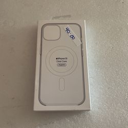 Apple Clear I Phone 13 Case Serious Buyer Only