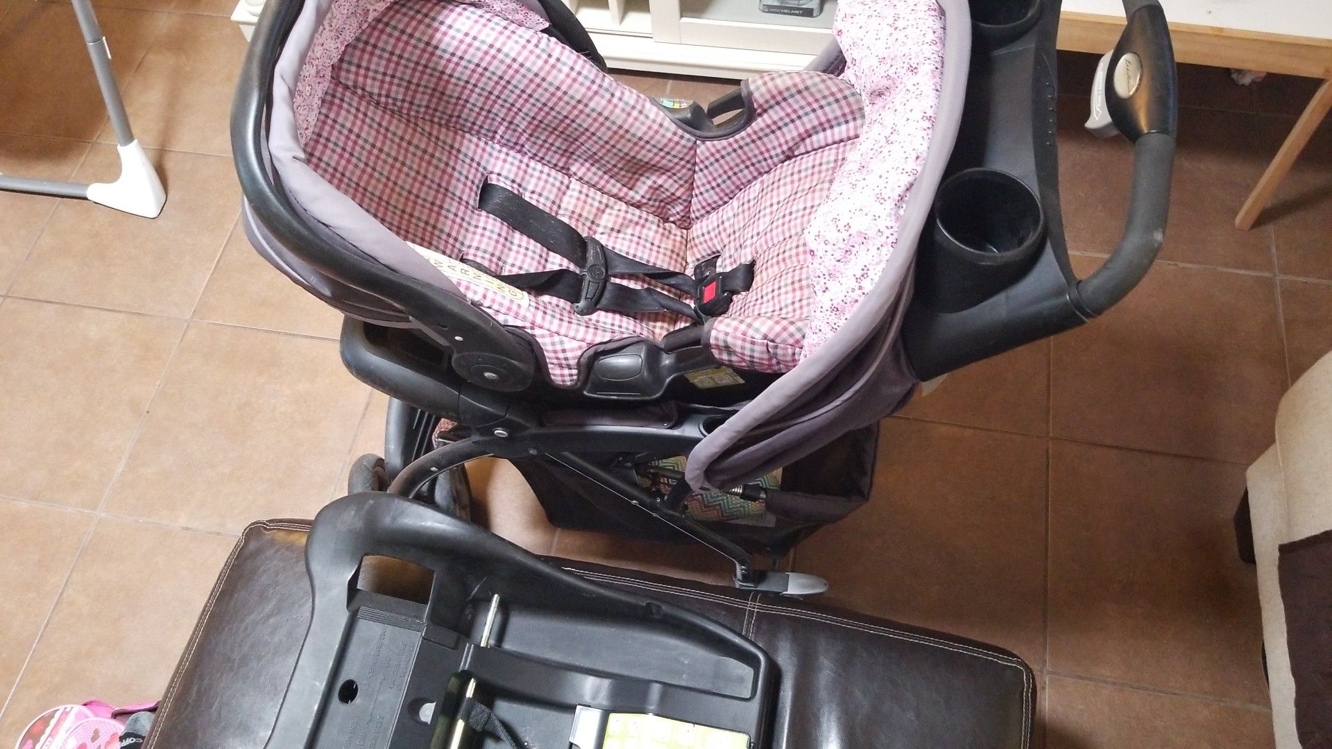 Eddie Bouer stroller with car seat