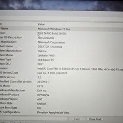 Dell Latitude 7400
