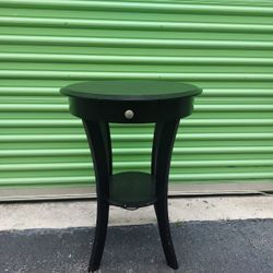 Black Side Table 