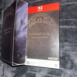 Resident Evil Generations Pack Switch 2 *BOX ONLY* (READ DESCRIPTION)