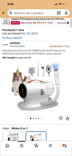 AIRROBO Pet Vacuum