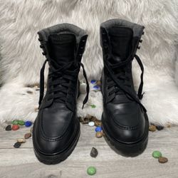 Cole Haan Mens Judson Tall Water Resistant Winter Boot Shoes, Black, US 9