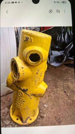 Authentic Cast Iron Fire Hydrant – Vintage – Heavy Duty