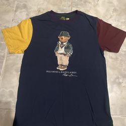 Polo Ralph Lauren Shirt Youth Boys 14/16  Bear Tee Short Sleeve Preppy