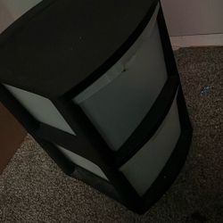 Plastic 2-Drawer Storage Dresser — Clean — Costa Mesa Pickup