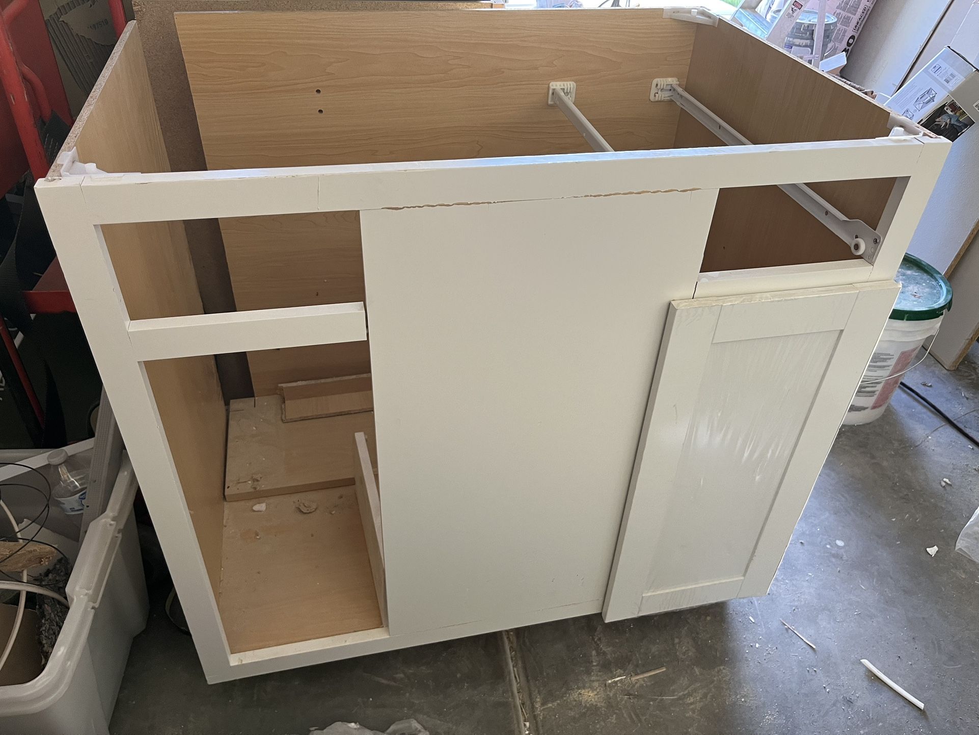 Blind Corner Kitchen Cabinet - 36 in. W x 24 in. D x 34.5 in. H
