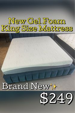 New Gel Foam King Size Mattress