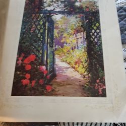 The Garden Gate Print