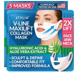 Stylia MaxiLift V-Line Lifting Collagen Face Mask