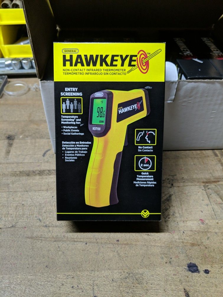 Brand New General Hawkeye Infrared Thermometer