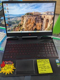 HP Omen Gaming Laptop Intel Core i7-9th Gen 16GB Ram 1TB SSD Nvidia GTX 1650 4GB Graphics Windows 11