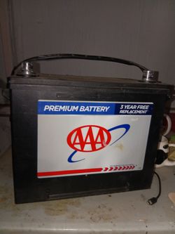 AAA Premium Car Battery