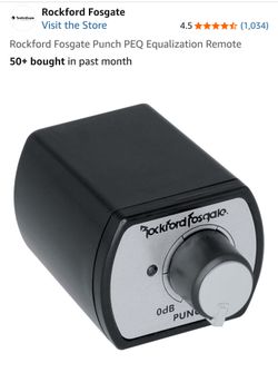 Rockford Fosgate bass control remote