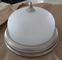 Brand New: 13inch Brushed Nickel Flushed Mount lights