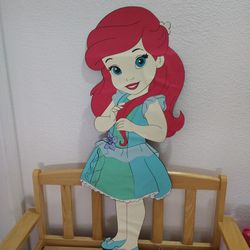 Beautiful Little Mermaid Dress And Mermaid Board