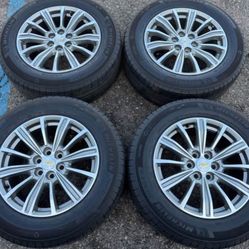 18” Cadillac XT5 Chevy Traverse GMC Acadia Canyon Chevrolet Colorado Rims Michelin Tires OEM