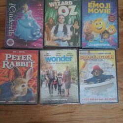 6 Dvd Kids New Sealed