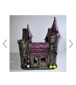 Halloween Castle Luminary Candle Holder