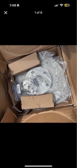 Front brake pads and rotors es350, camry