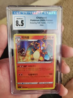 Charizard Slab Cgc 8.5
