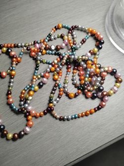 49 inch strand of genuine pearls. $10.00