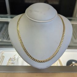 10k Gold Cuban Link Necklace 16.4 Grams 22 Long Layaway Available 10% Down If You Interested Please Ask Maribel Thank You 