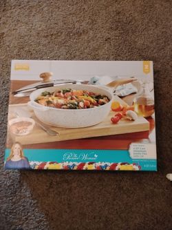 4 QT. CAST ALUMINUM JUMBO PAN AND LID