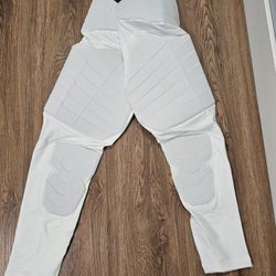 NWOT Nike Pro HyperStrong Padded Compression Pants Size CUSTOM White AH2261-100