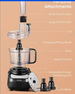 🍴✨ FOHERE Food Processor & Chopper ✨🍴