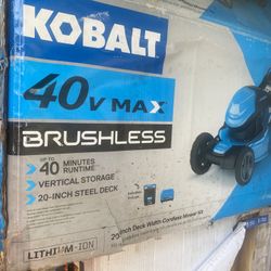 New Kobalt Mower 