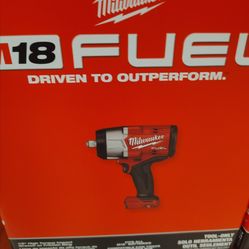 Milwaukee M18 fuel 1/2 in high torque impact 1600 lbs tool only