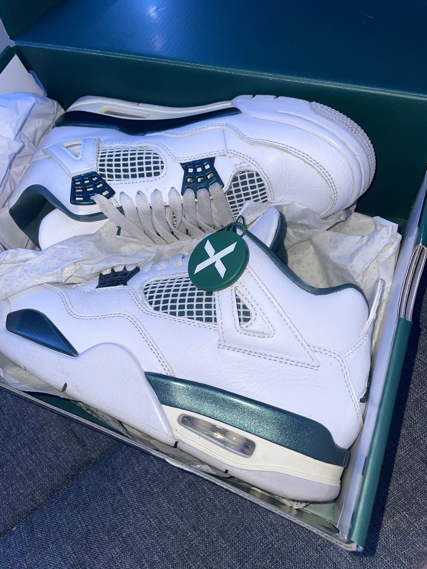Jordan 4s Oxidized Greens