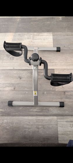 Under desk mini pedal leg and arm Exerciser
