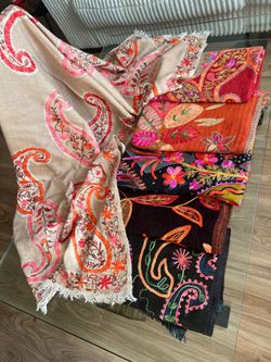 Scarf Cashmere And Silk