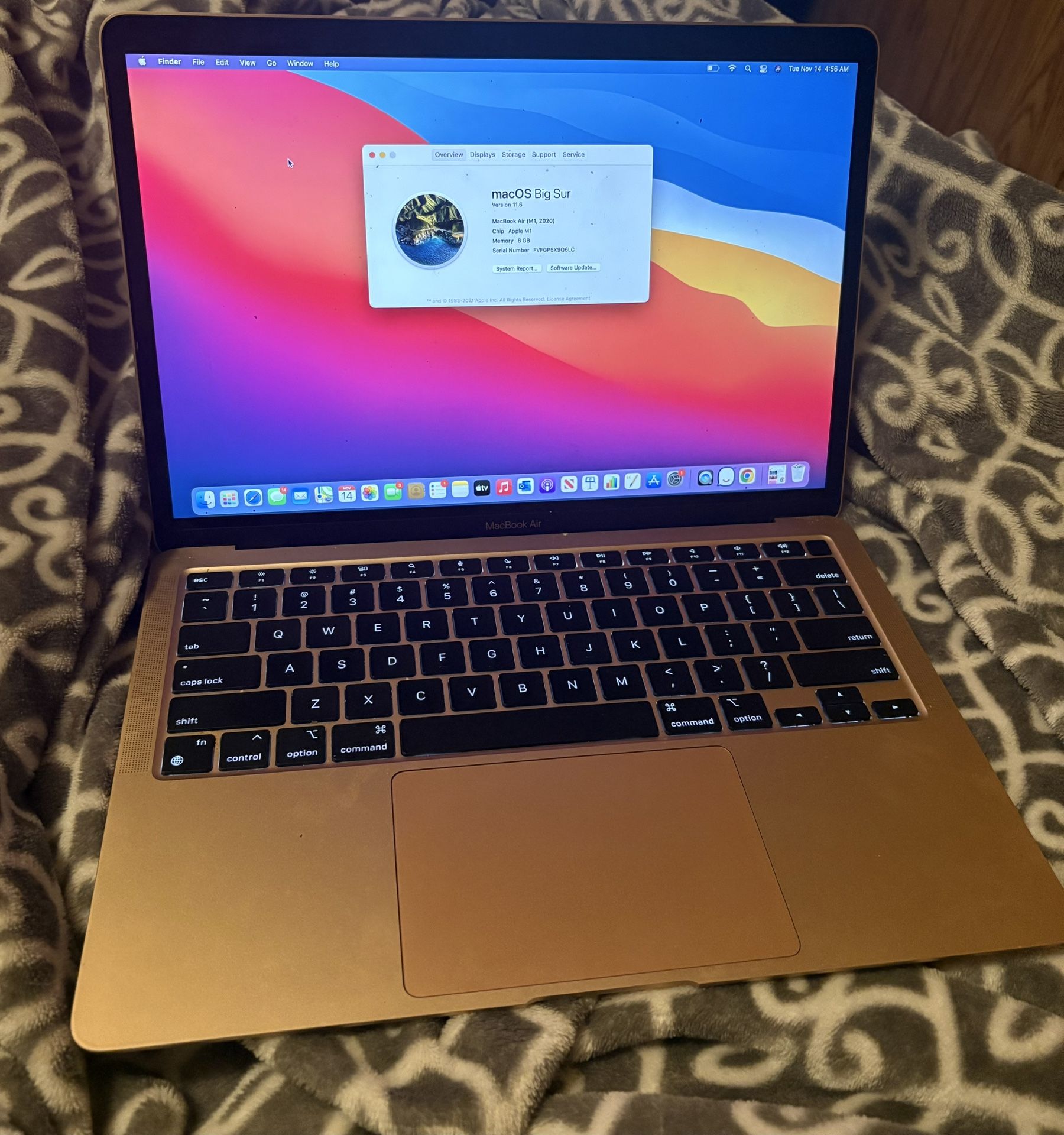 2020 Rose Gold MacBook Air