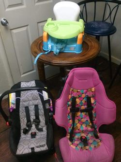 Car seats and booster chair