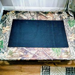 Pet Cot - Camo/Black Mesh 42x30x7 