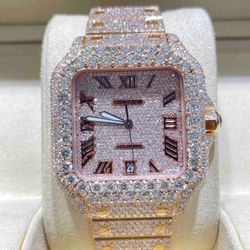 Moissanite Cartier Watch
