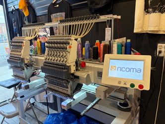 Ricoma 15 needle double head