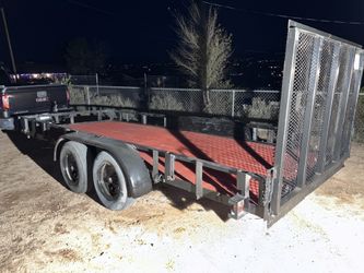 6 1/2 X 18 Trailer title on hand 16ft Long deck