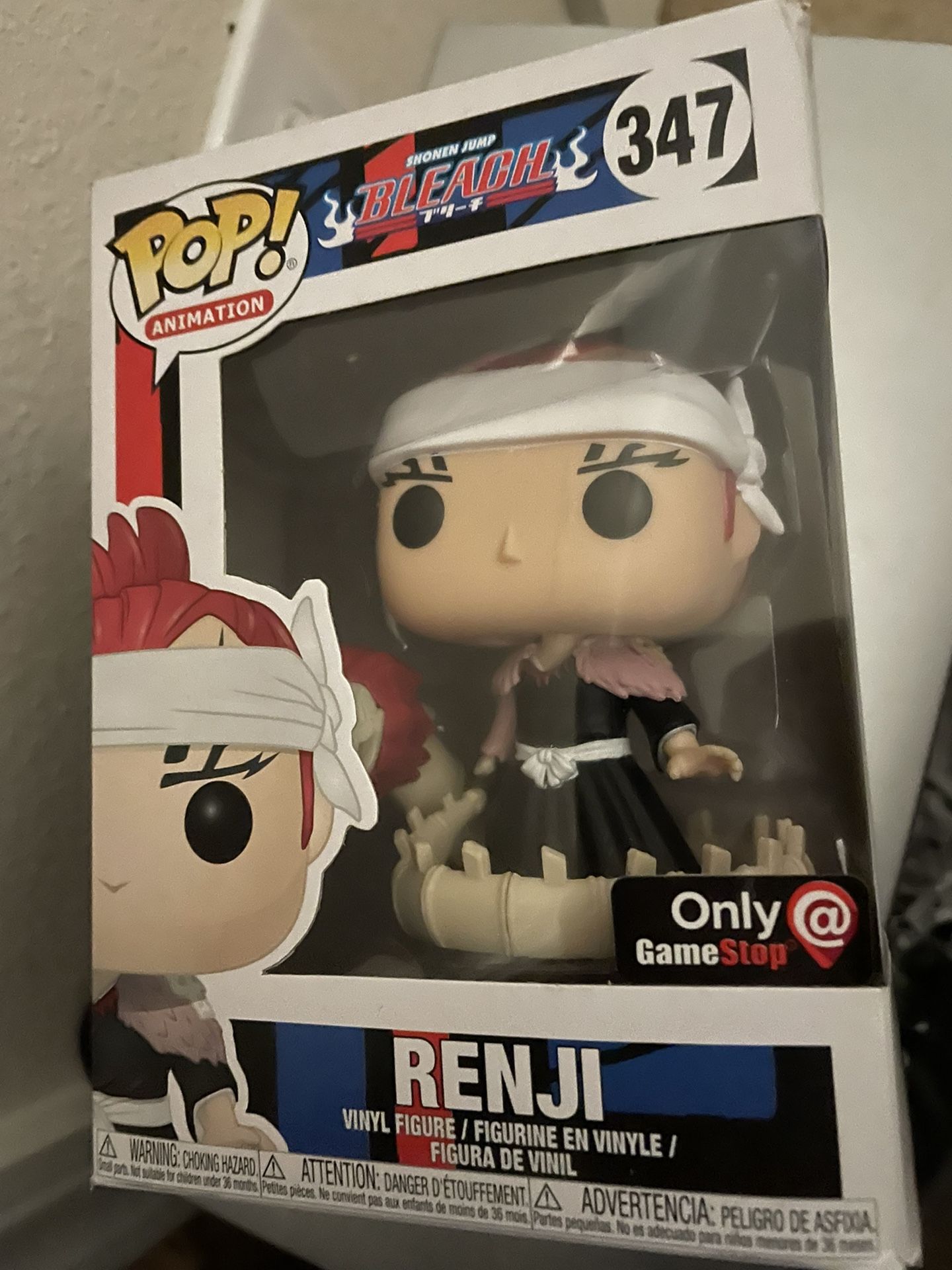 Funko Pop Exclusive Vaulted Anime Bleach Renji