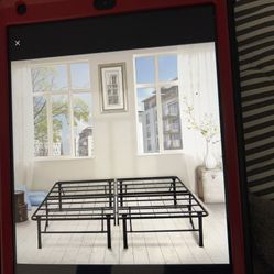 Full Metal Bed Whit Memory Foam