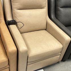 Power Recliner With Lumber Support And Head Adjustment