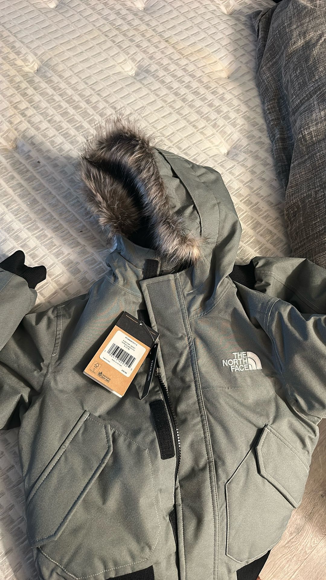 Grayish Colored Northface 