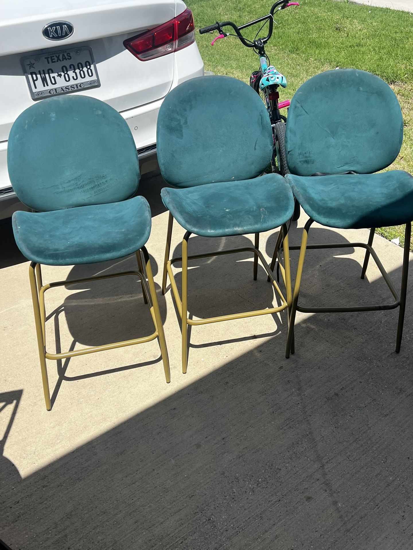 Bar Stool Chairs (green)