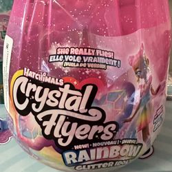 Hatchimals crystal flyers, rainbow